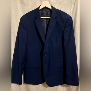 Lucciani Italy Men’s 2-button Suit Blazer | Navy | 42 R